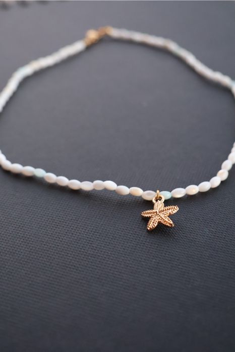 Colar com pendente de estrela