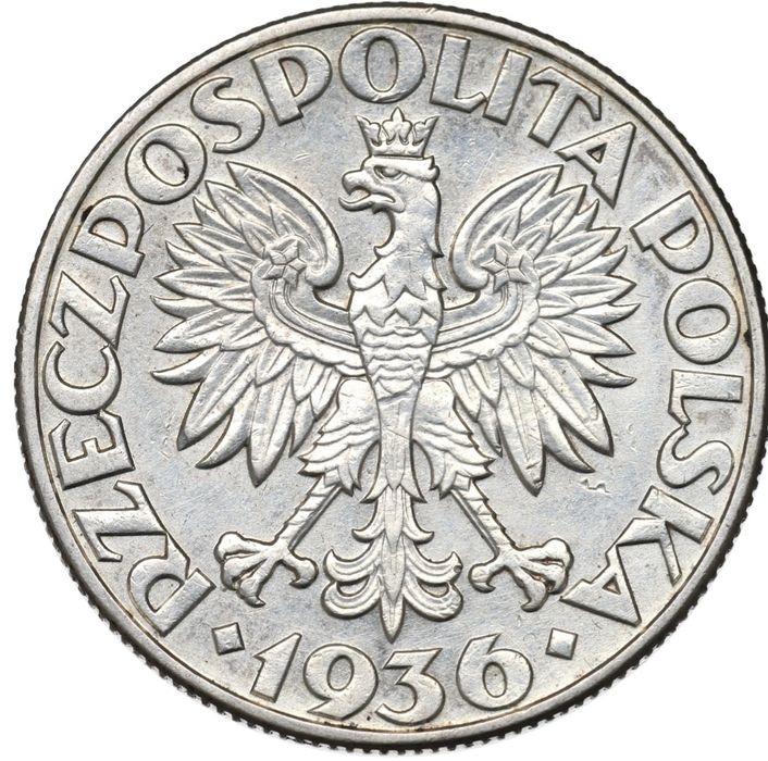 5 zl Zaglowiec 10 Pfenninge