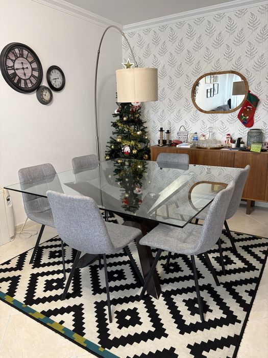 Mesa jantar Quadrada