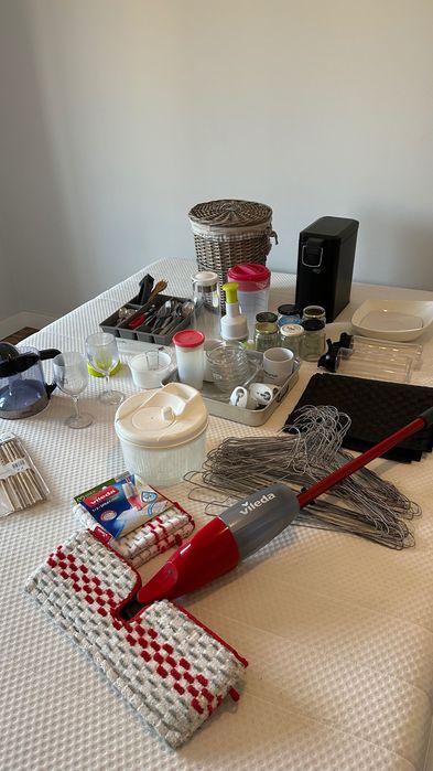 Kit completo para casa e cozinha – Vileda + vários utensílios