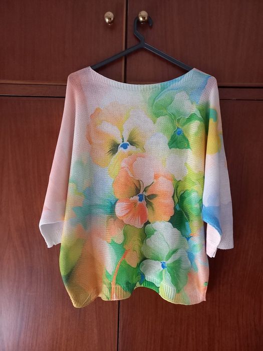 Camisola multicolorida tam 40