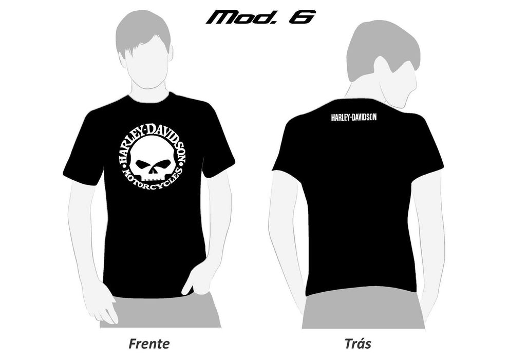 Tshirts Harley Davidson - NOVAS