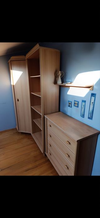 Komplet mebli (biurko, szafa, szafki, półki ) od 16.04, Elbląg centrum