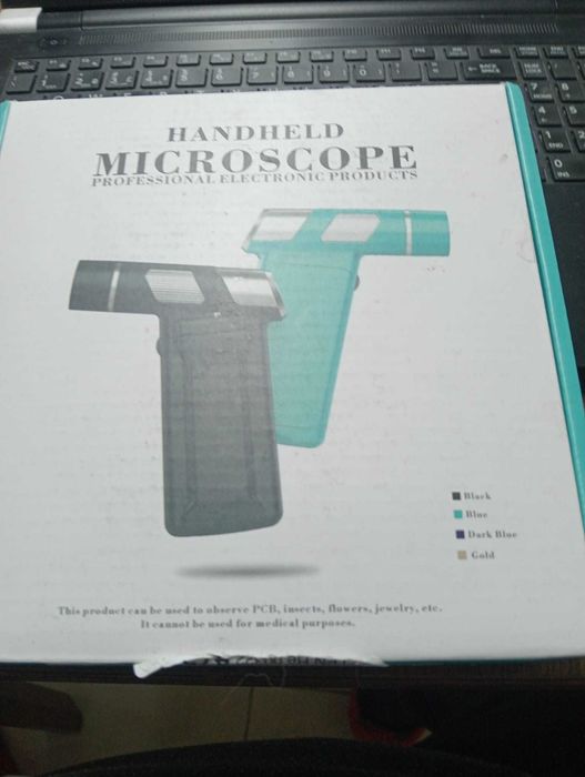 Microscópio Digital Portátil Andonstar AD203 – Ecrã 4" – NOVO em Caixa