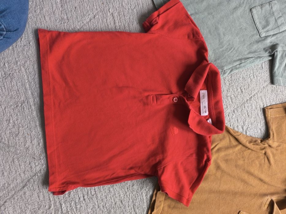 Zestaw koszulek polo Zara 98 polówki chłopięce