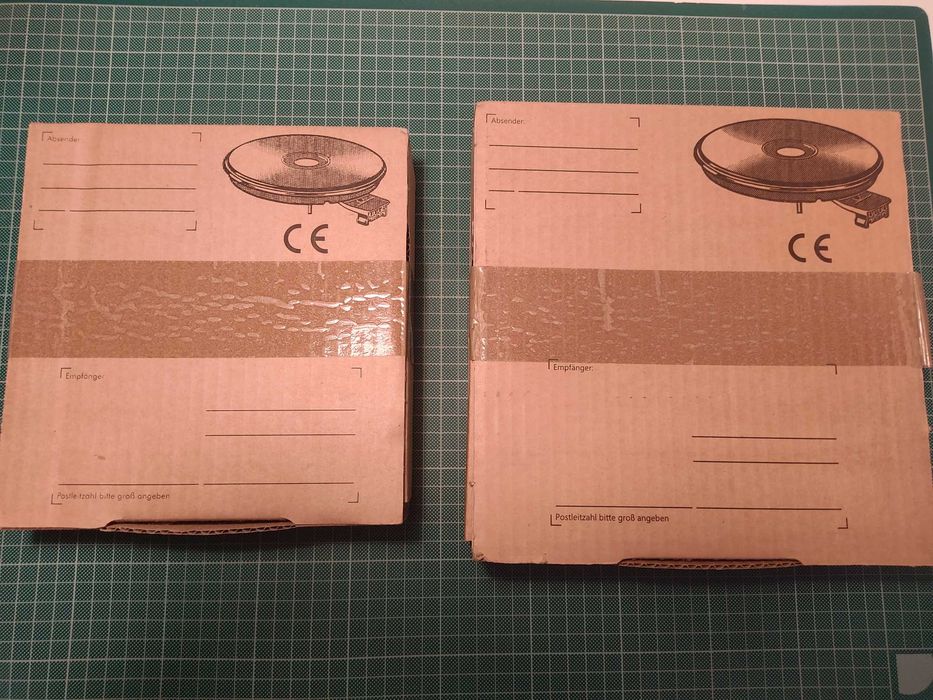 Placas de Aquecimento Elétricas - 1000W e 1500W - Novas