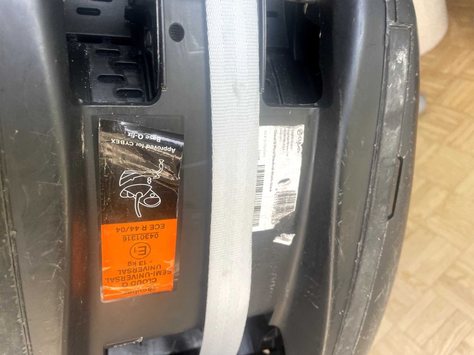 Nosidełko cybex platinum oraz baza Base Q-Fix - ODBIOR OSOBISTY