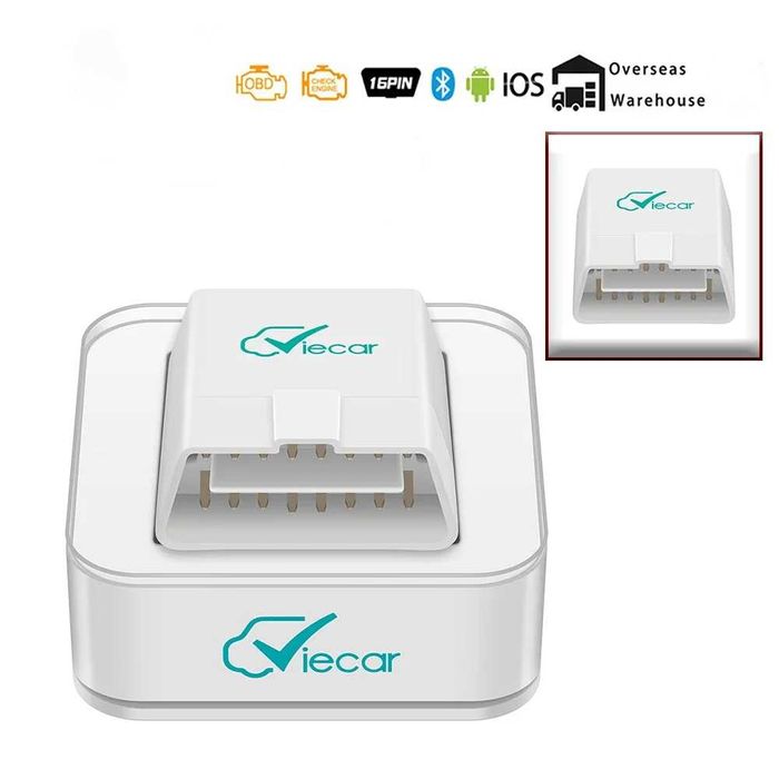 Viecar ELM327 V1.5 Bluetooth 4.0 OBD2 автосканер PIC18F25K80 диагности