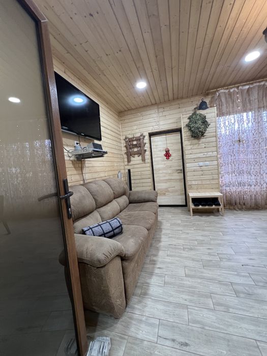 Баня на дровах , номера посуточно, почасово , беседка  Обуховка