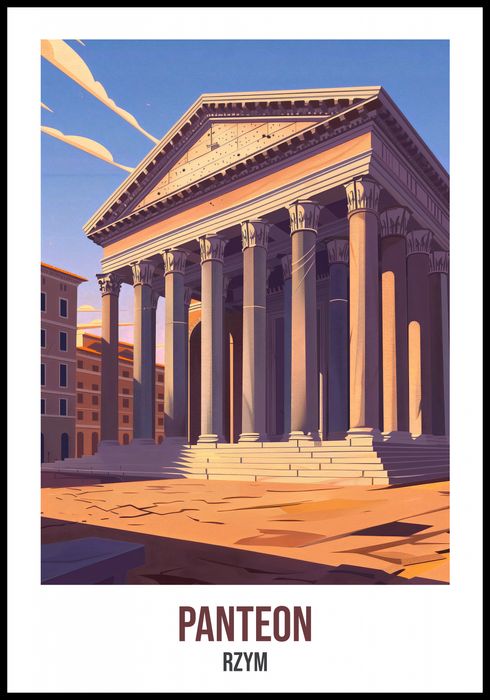 Plakat 68x98cm Panteon