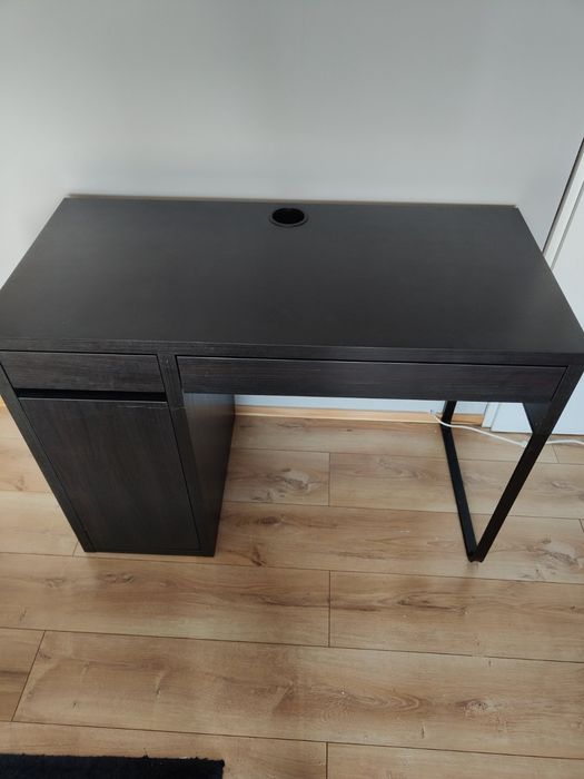 Biurko IKEA Mickey czarny brąz
