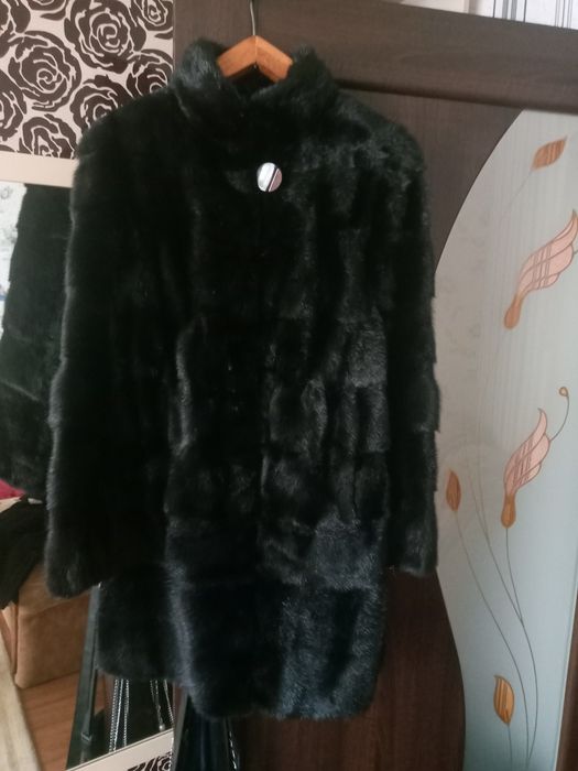 Шикарна норкова шубка