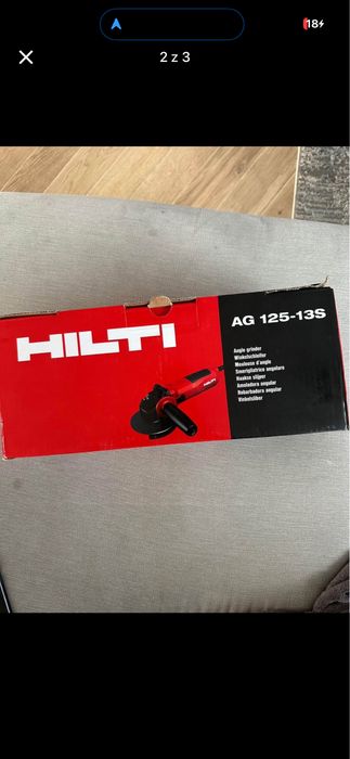 Szlifierka kątowa Hilti AG225-13s