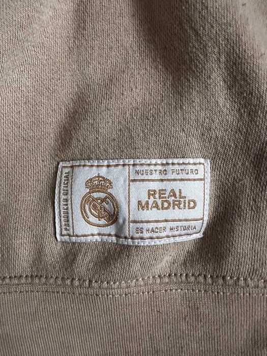 Bluza Real Madrid beżowa – oryginał oficjalny produkt rzadki model