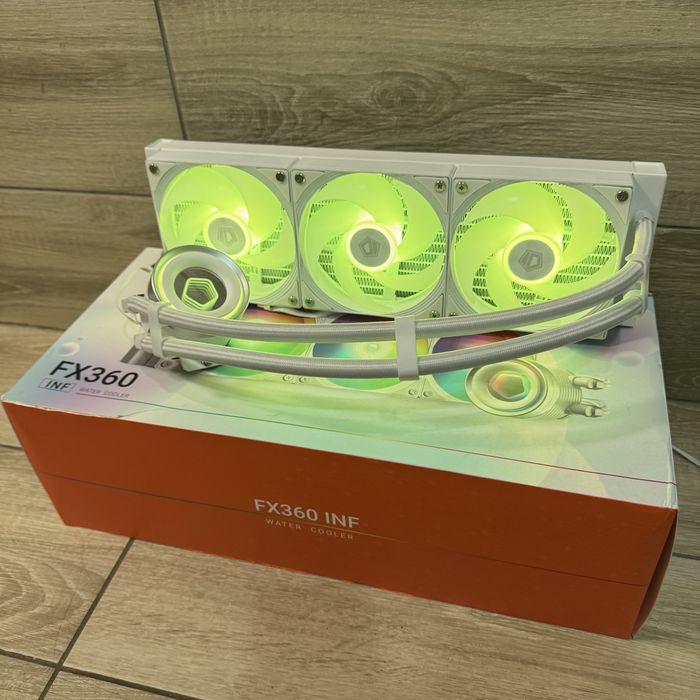 Водяне охолодження 360mm rgb white ID Cooling водянка, кулер