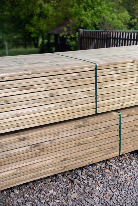 Deska Tarasowa Gładka Impregnowana ciśnieniowo NTR