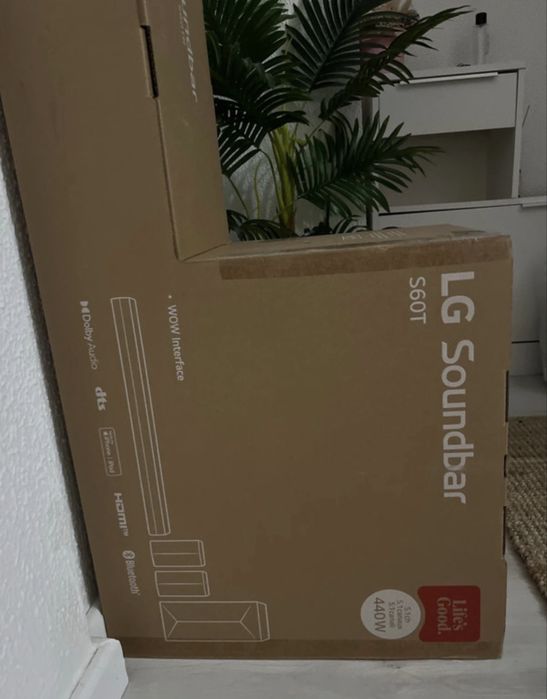 SoundBar LG 5.1 novo em caixa