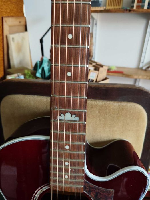 Guitarra Epiphone ej-200 coupe