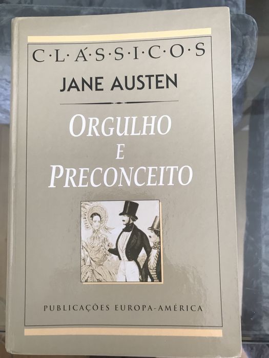Livro “Orgulho e Preconceito” de Jane Austen