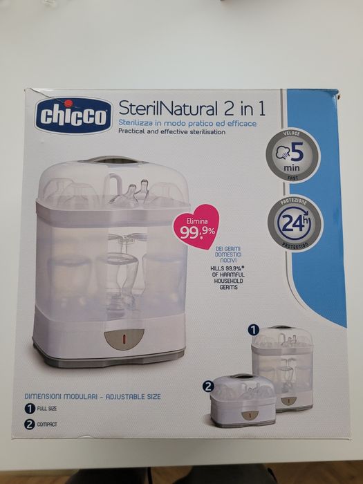 CHICCO Sterylizator Elektryczny SterilNatural 2w1