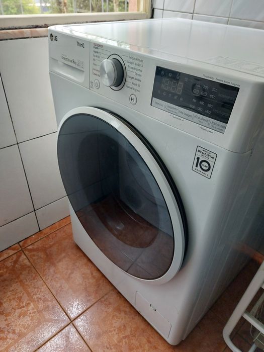 Máquina de Lavar Roupa Lg, 9kgr 1400rpm