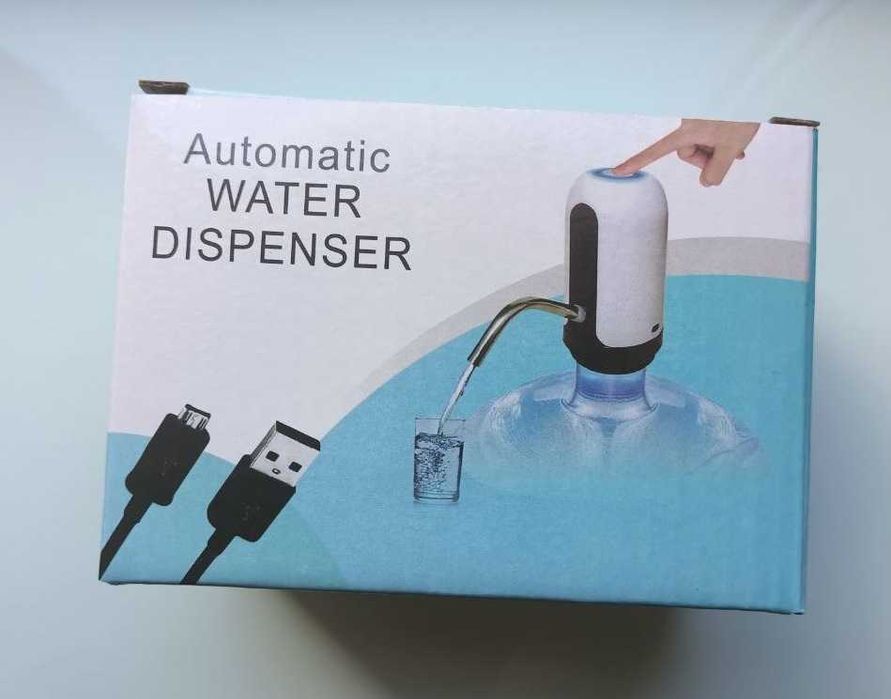 РАСПРОДАЖА!  Помпа акумуляторна, насос, електрична для бутлів для води