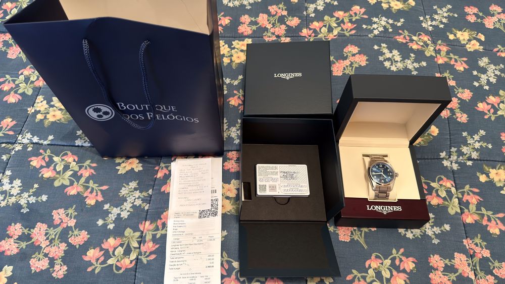 Relógio LONGINES Spirit - Automático - de 22/12/2025 - COMO NOVO