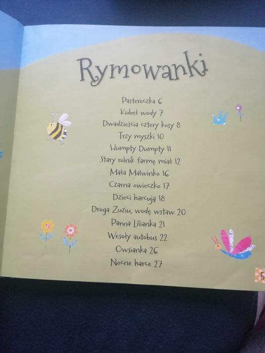 Książka dla dzieci Kolorowe rymy