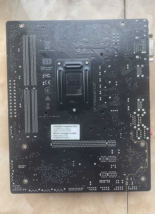ASUS B360M-K з Intel i3-9100F та 2х Kingston Fury DDR4-3200 PC4-25600