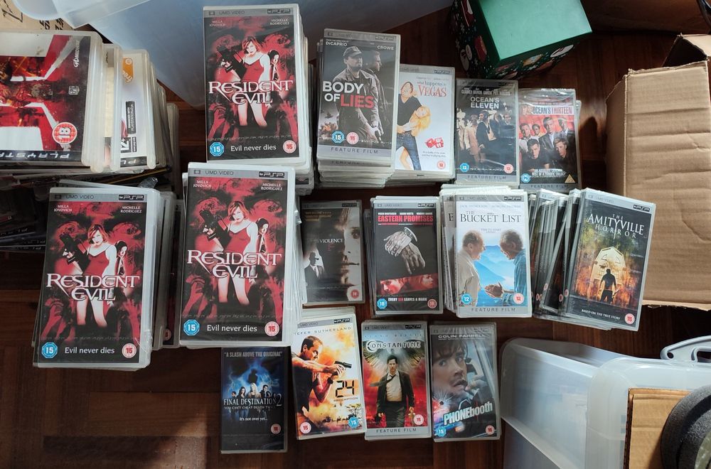 Filmes PSP Novos Selados