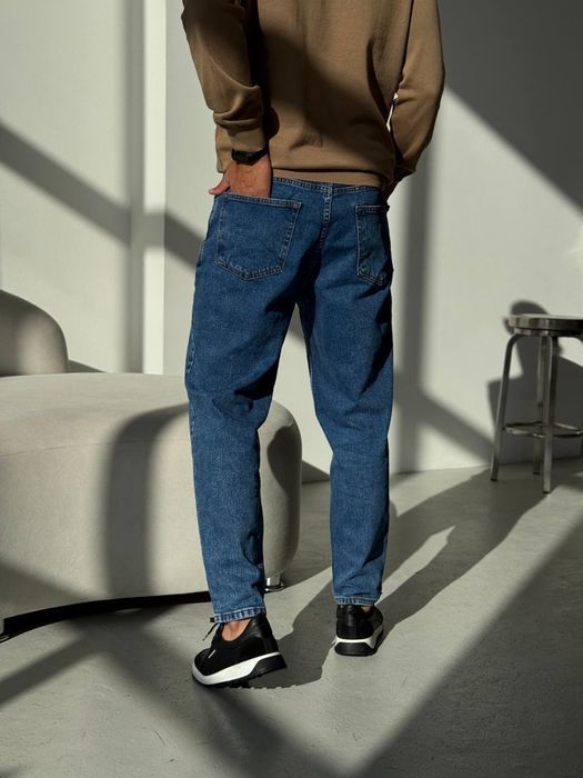 Джинси чоловічі банани mom мом штани Джинсы мужские slim fit jeans M