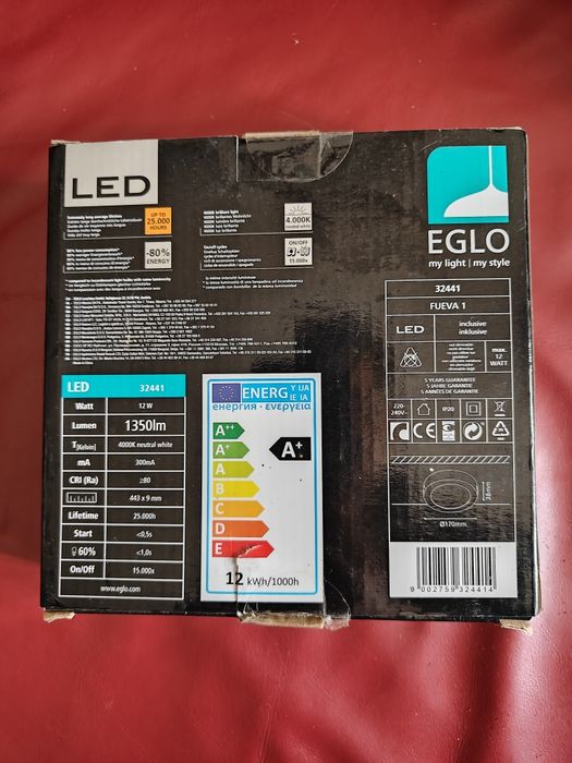 Candeeiros LED NEUTRAL White