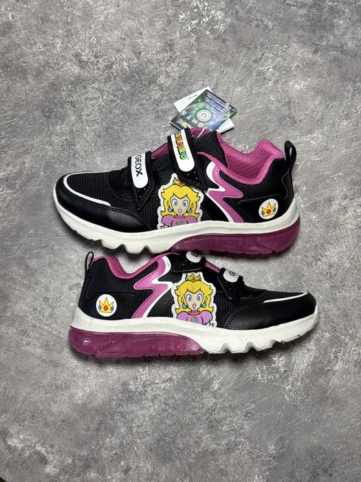 (31 р) Дитячі кросівки Geox Ciberdron, з мигалками, Устілка 20.5 см