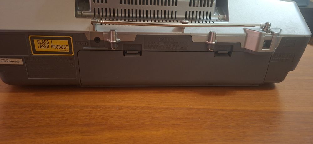 Магнітола Бумбокс Panasonic RX-ES23 (Кобра) / CD, MP3, Касета, Радіо