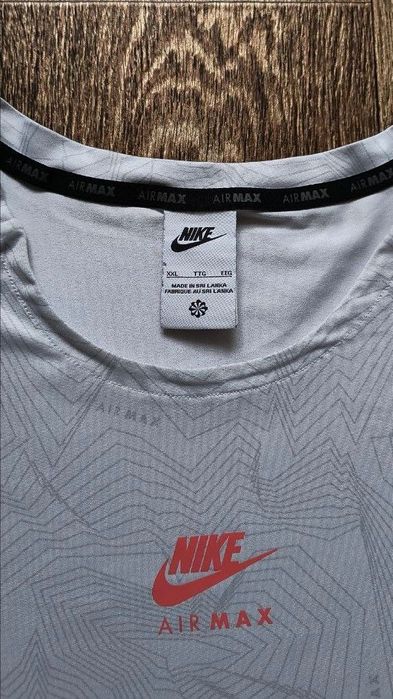 Чоловіча спортивна футболка світшот олімпійка Nike Air Max  розмір XXL