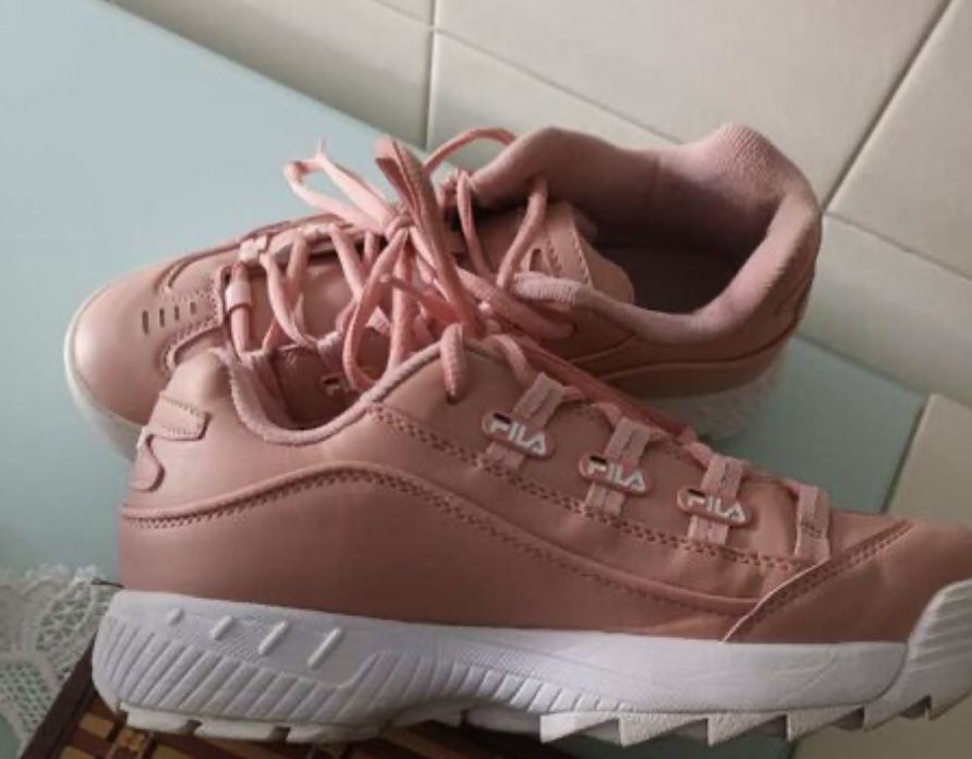 Sapatilhas rosa Fila