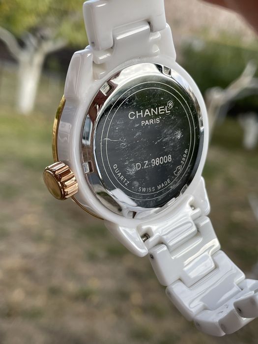 часы в стиле chanel керамический браслет на узкое запястье  15 см