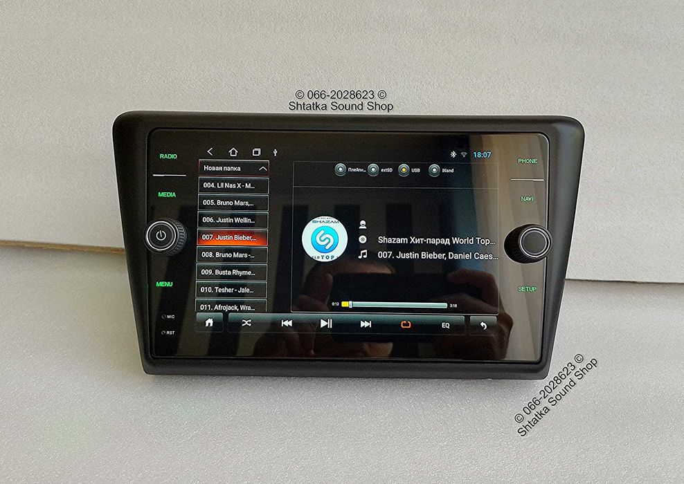 Магнітола Skoda Rapid Superb Fabia, VW Polo Golf6 на Android