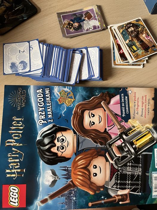 Harry potter przygoda z naklejkami karty