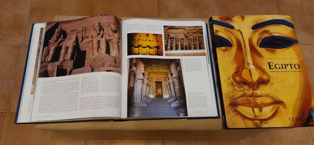 Livros coleção sobre o Egipto