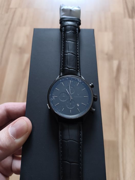 Годинник Vincero Chrono S Matte Black Bla-Bla-S11