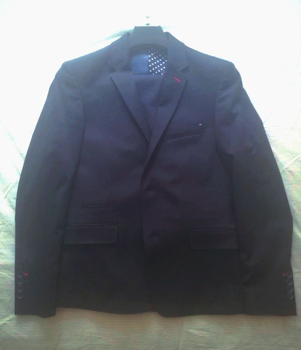 Garnitur męski/młodzieżowy granatowy 176