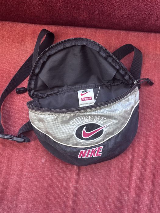 Bolsa Supreme x nike 2019 Cinzenta
