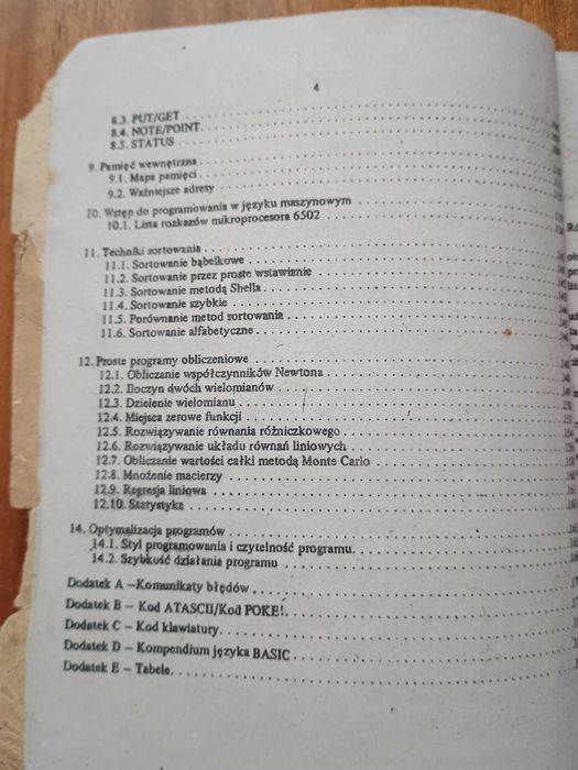 Atari Basic - podręcznik programowania