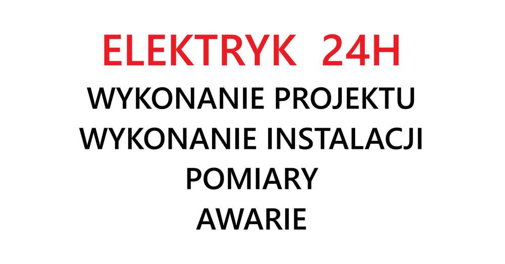 ELEKTRYK - wykonanie instalacji elektrycznych