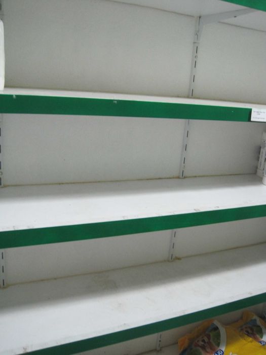 Estantes de mercearia para apresentar artigos - negociável