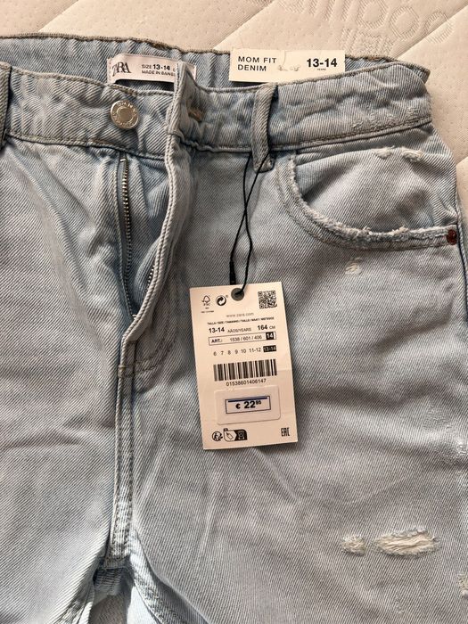 Джинси на дівчинку ZARA 164р.