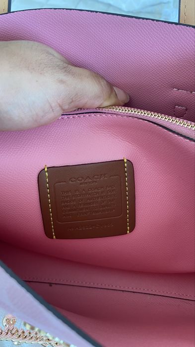 Bolsa rosa Coach