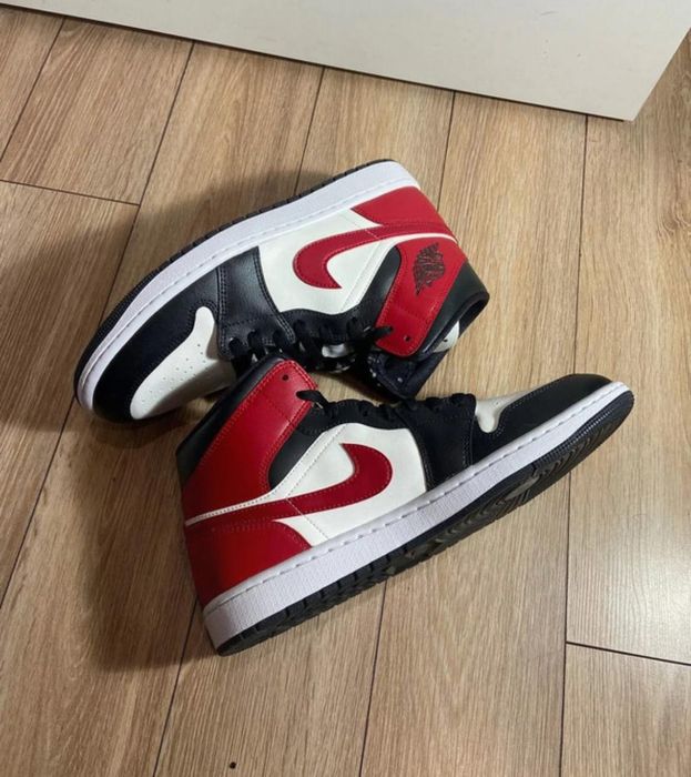 meskie jordan 1 buty nowe nike air jordan 1 czerwone sneakersy 36-44