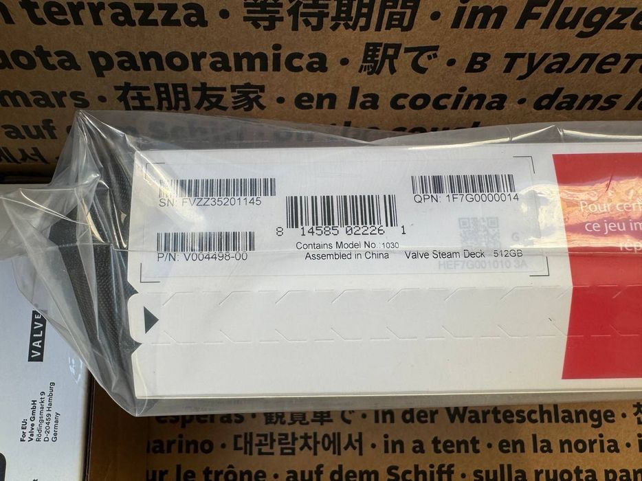 Приставка/Консоль Steam deck OLED 512gb/1Tb